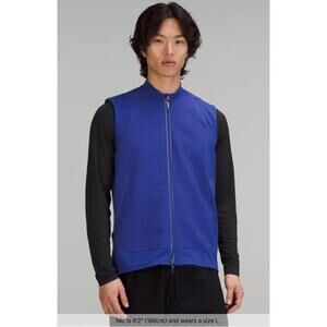NWT Lululemon Cold Terrain Vest Psychic Blue - Asia Exclusive - Size L $148